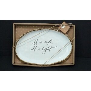 Mudpie Christmas tray